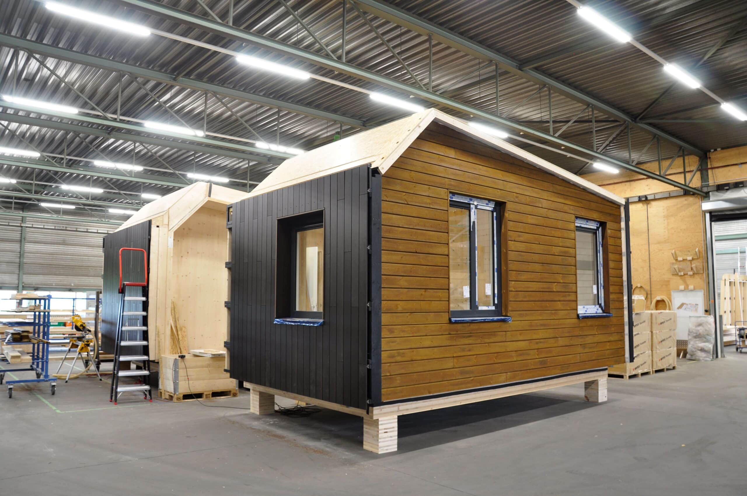 Twee modules worden afgebouwd