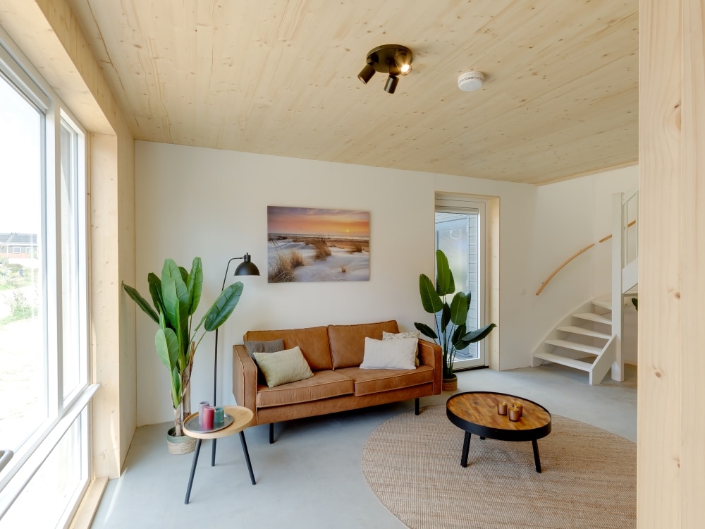 Interieur houten Tala woning, MPG
