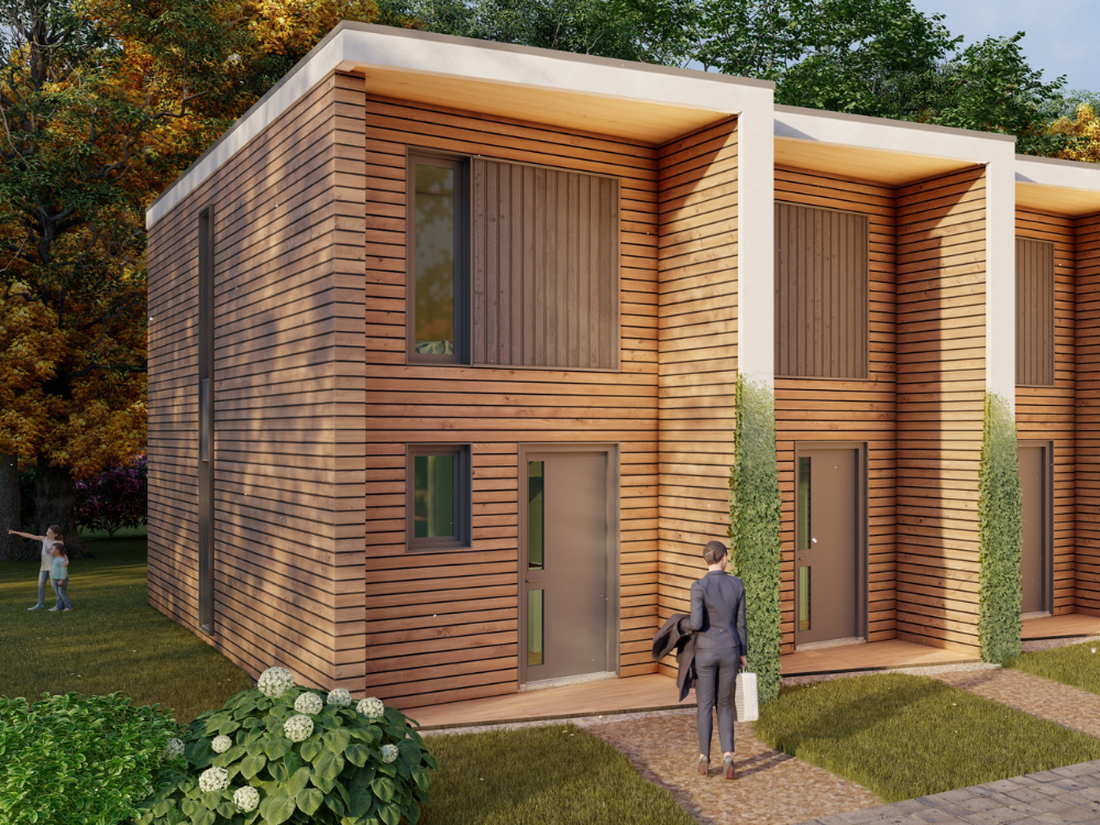 Tala Flex woning in rijconfiguratie