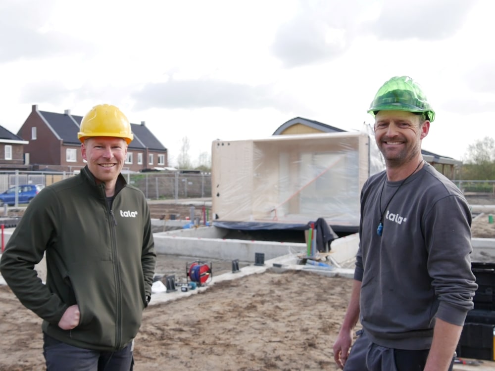 Plaatsing eerste woning Tala in Olst