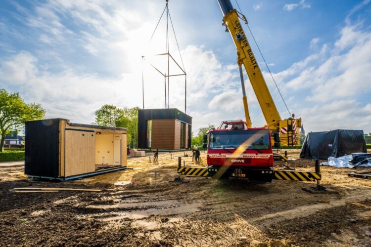 Plaatsing Tala woning in Sittard