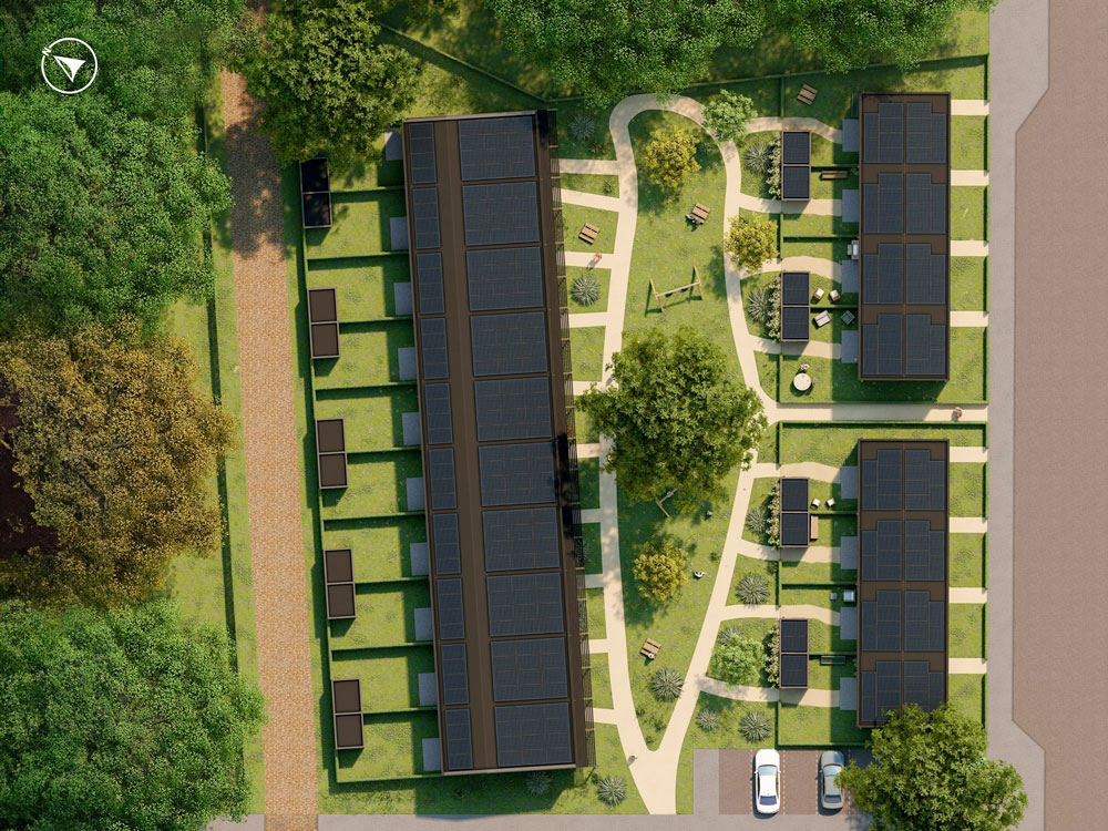 Nerf & Noest woningen - Postbaan-Putte