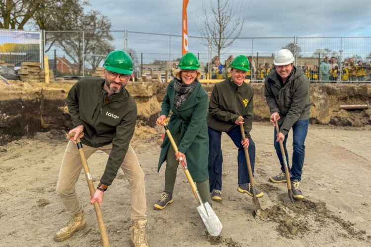 Start bouw duurzaam kinderopvang Kiddo Rijssen